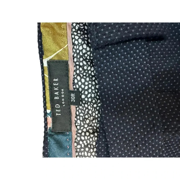 Ted Baker London Men's Blue Pant Size 30R - Picture 3 of 11